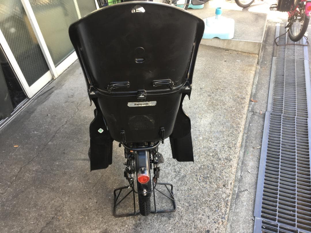 地域限定送料無料　ギュットアニーズ　子供乗せ　13,2AH　黒　神戸　電動自転車