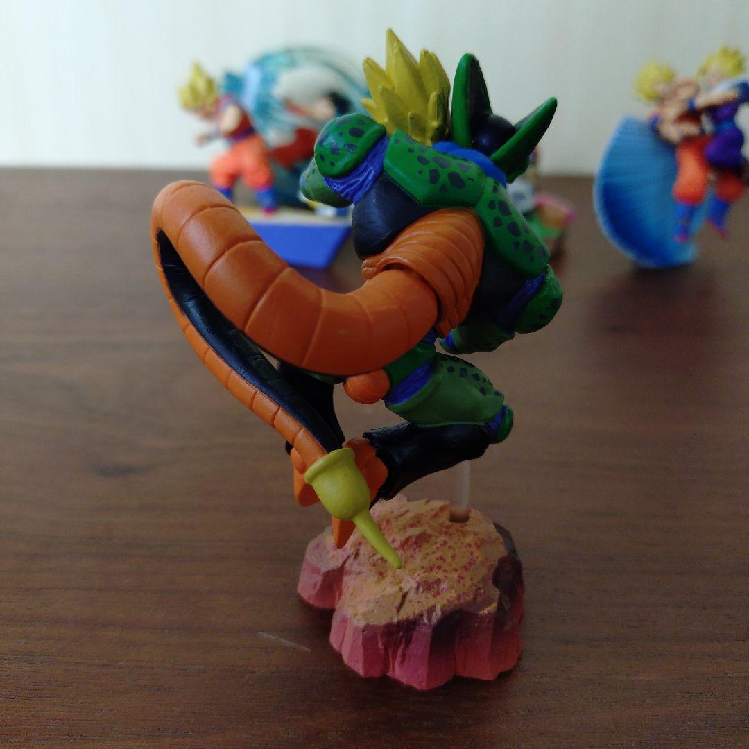 ドラゴンボールカプセルネオ　セル編改　彩色コンプリートセット