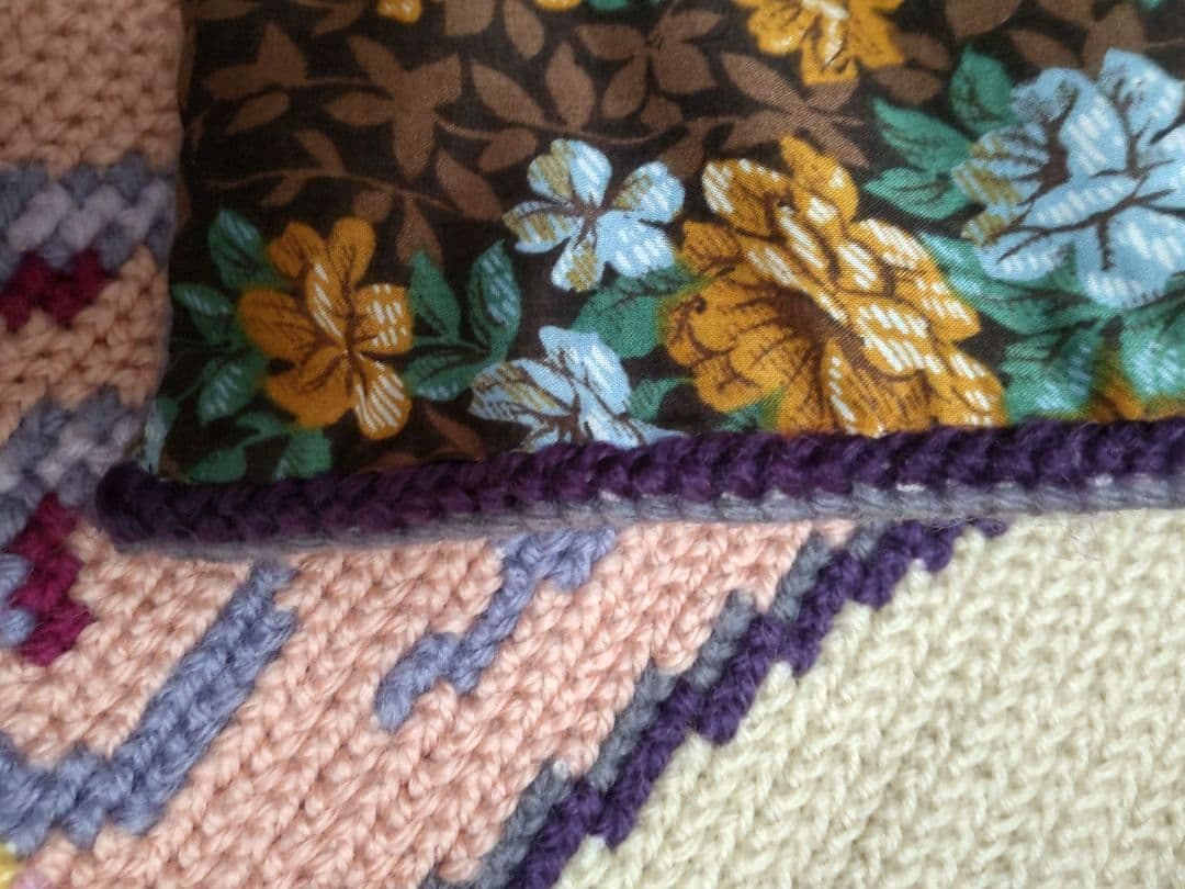 フランスアンティーク 刺繍 壁飾り ハンドステッチ タペストリー ポスター#1