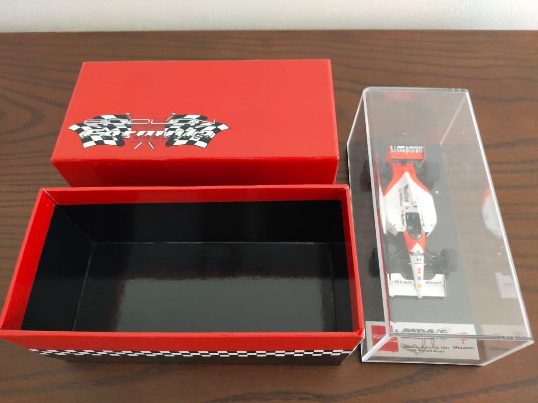 アイドロン 1/43 マクラーレン ホンダ MP4/6 日本GP 優勝 ベルガー