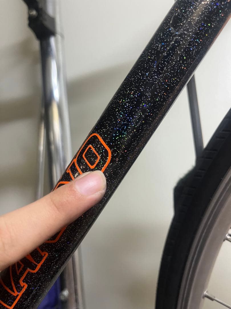 MAKINO ピストフレーム　選手名　NJS ラメ　マキノ　ブルーラグ　おまけ有