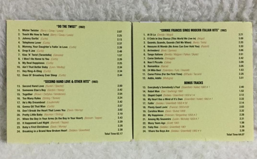 洋楽 Connie Francis - 19 Original Albums &