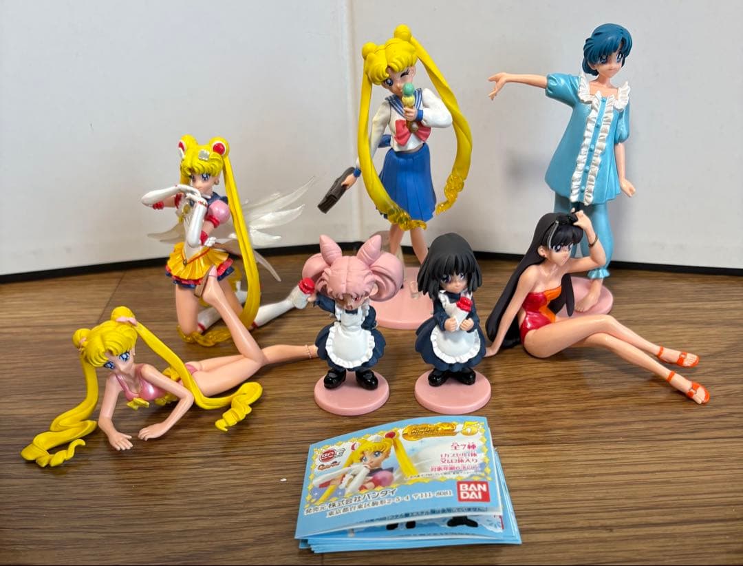 HGIF セーラームーンワールド1〜5 コンプリートセット