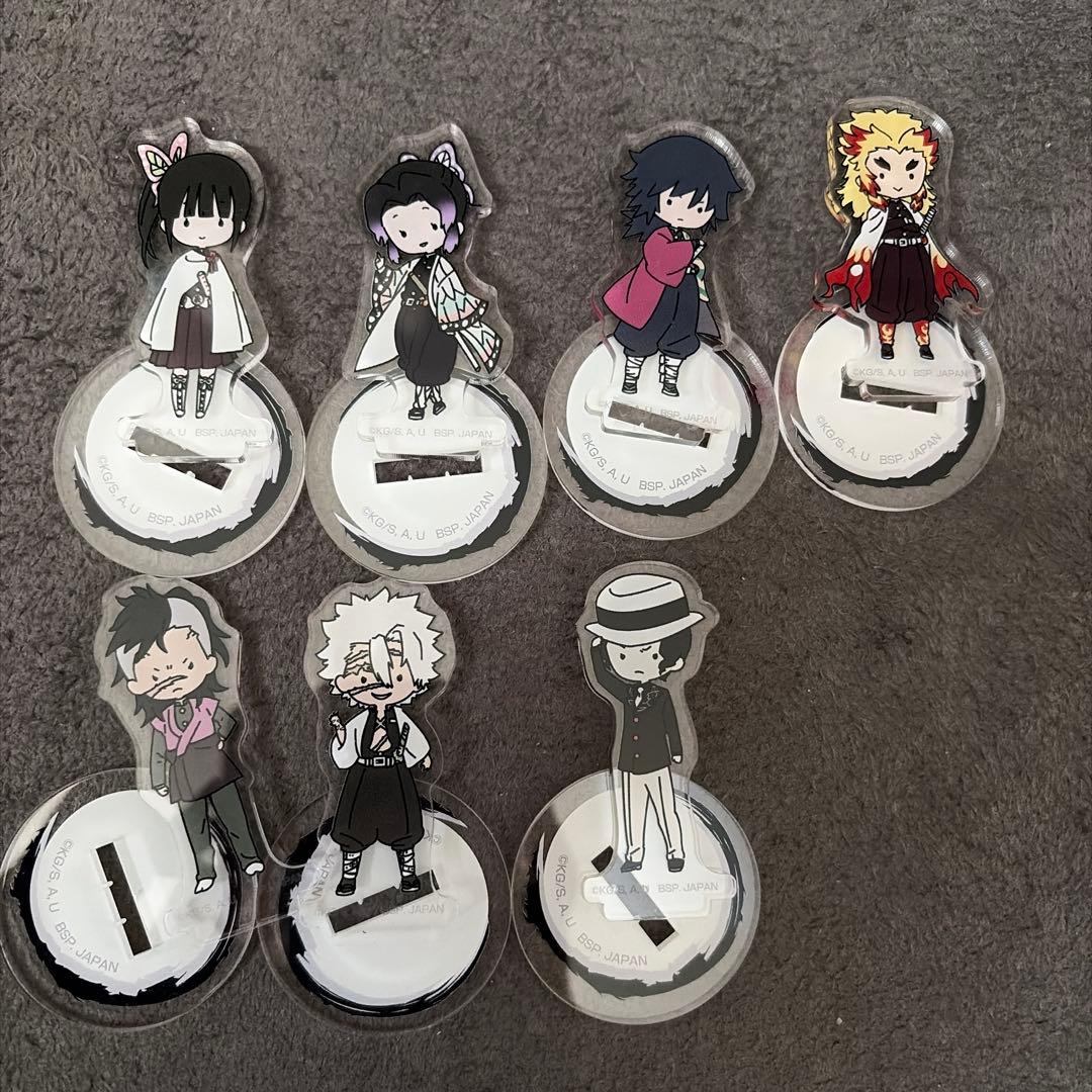 【レア】鬼滅の刃　一番くじミニアクリルスタンド　全種セット