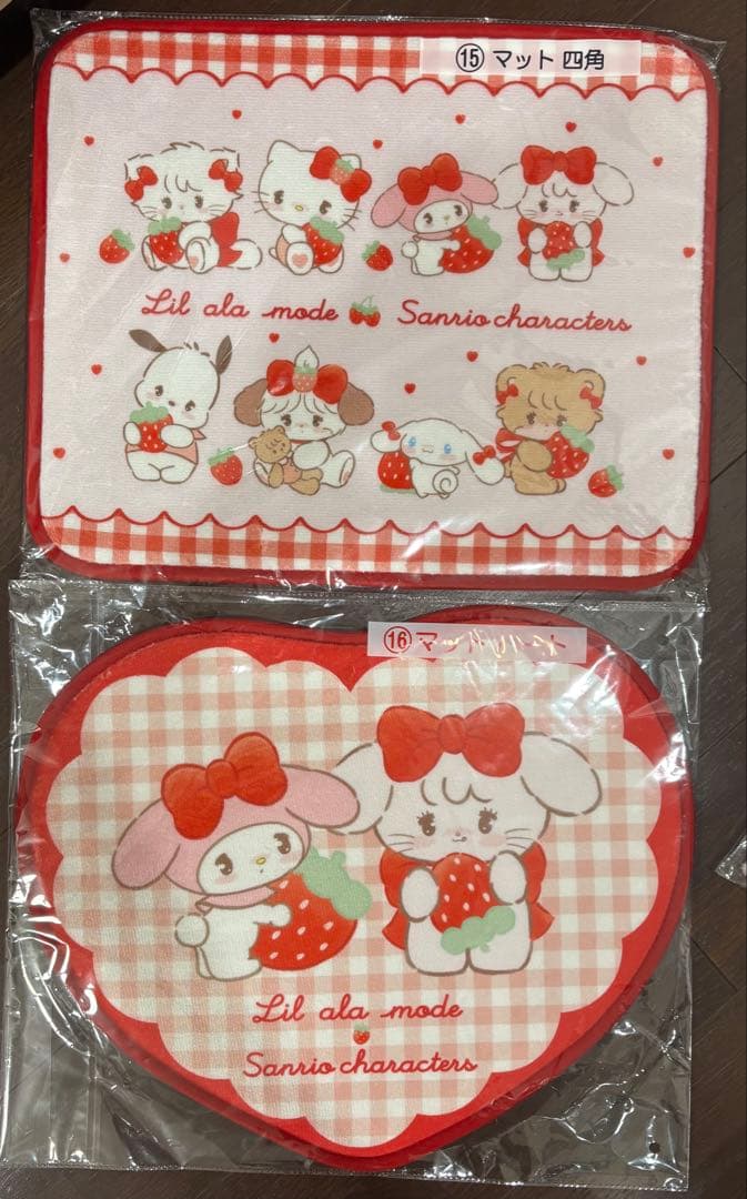 Lil ala mode × サンリオキャラクターズくじ　 全9種 合計10点