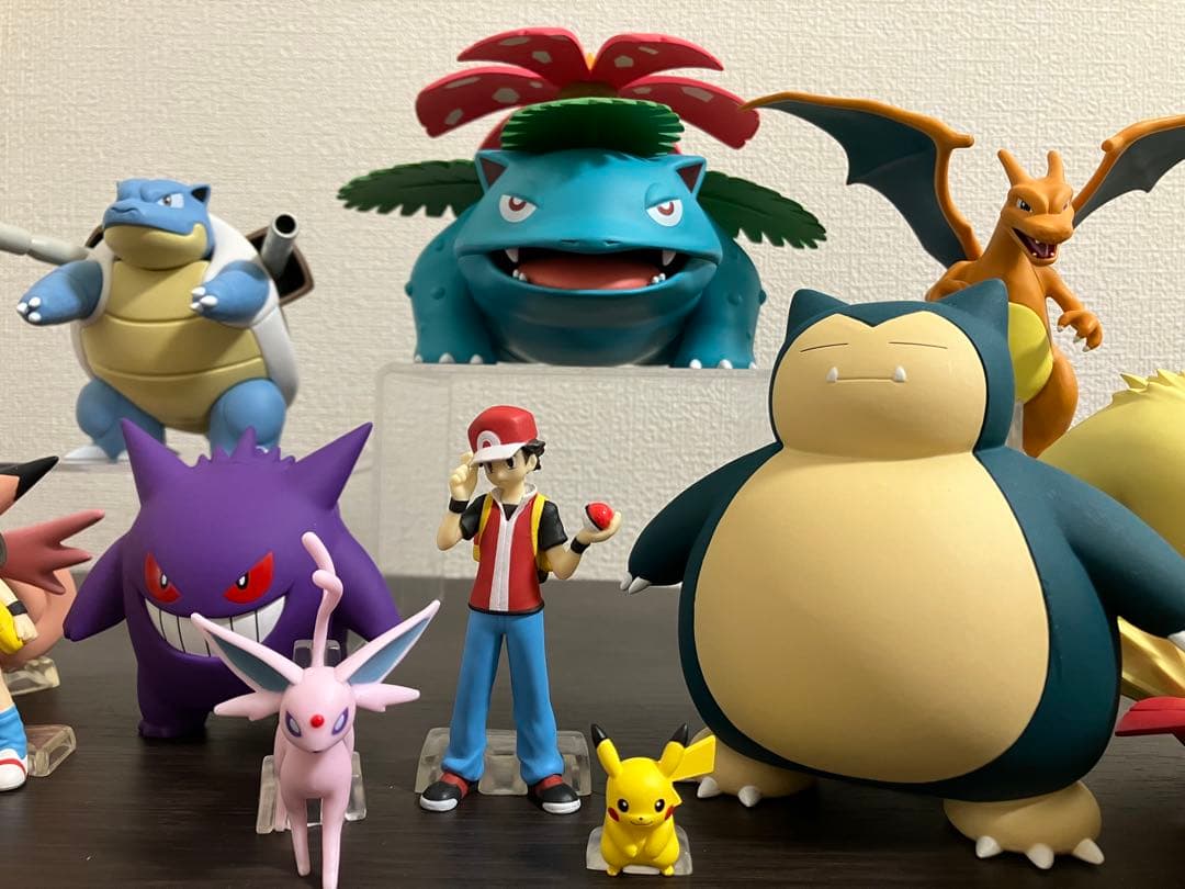 ポケモンスケールワールド　カントー地方セット　リーフ　サカキ　グリーン　　29体