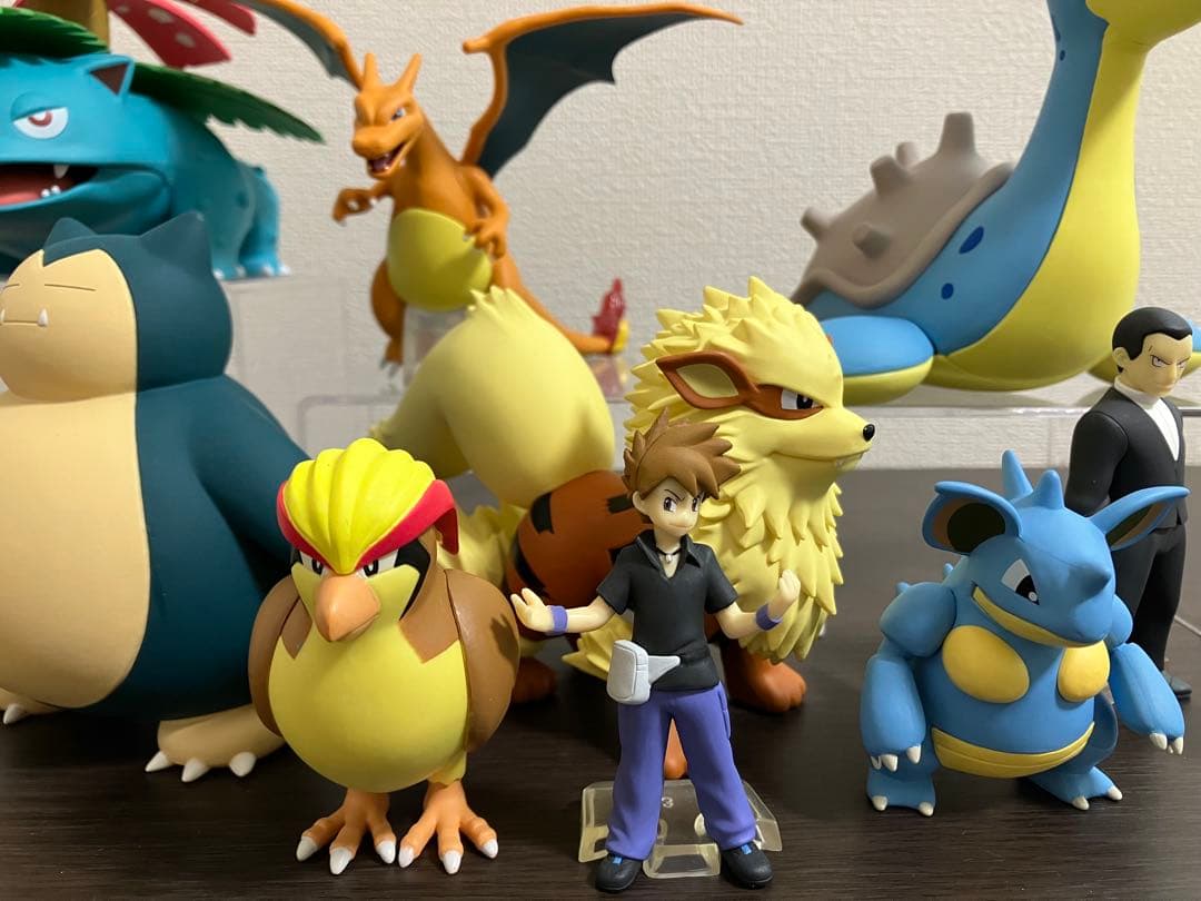 ポケモンスケールワールド　カントー地方セット　リーフ　サカキ　グリーン　　29体