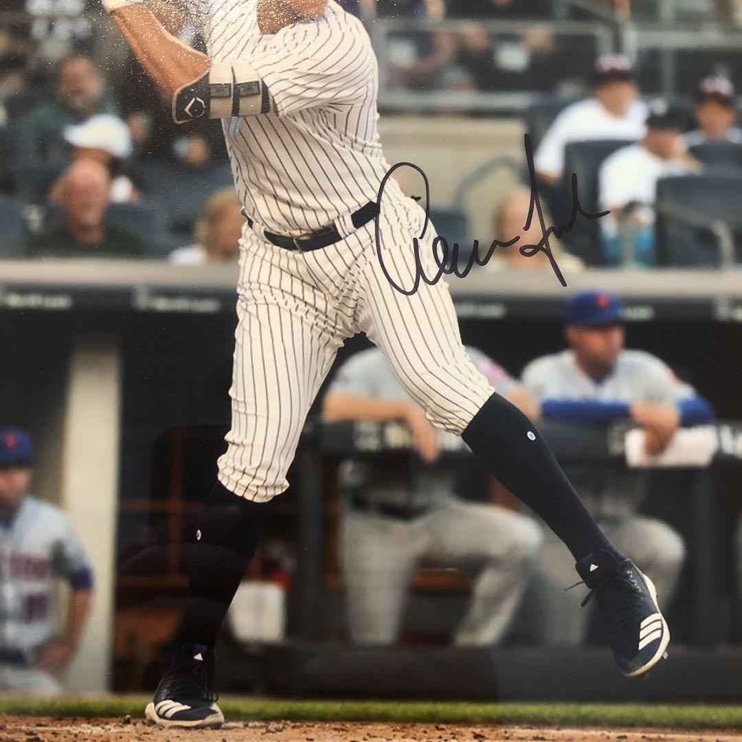 【1月SALE】MLB アーロン・ジャッジ　直筆サインヤンキース　WBC出場