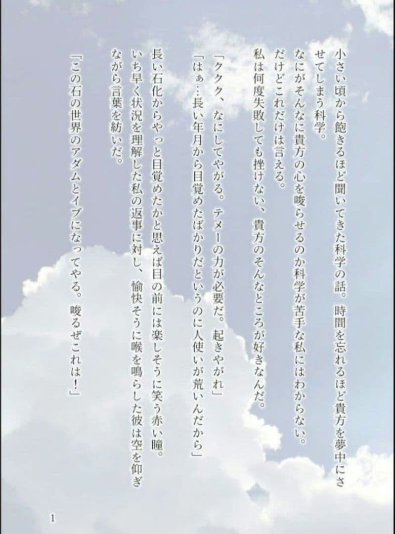 夢小説　オーダーページ