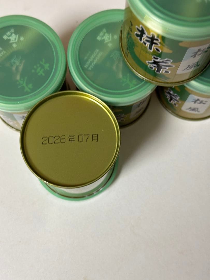 山政小山園　松風　30g缶入り　【7缶セット】