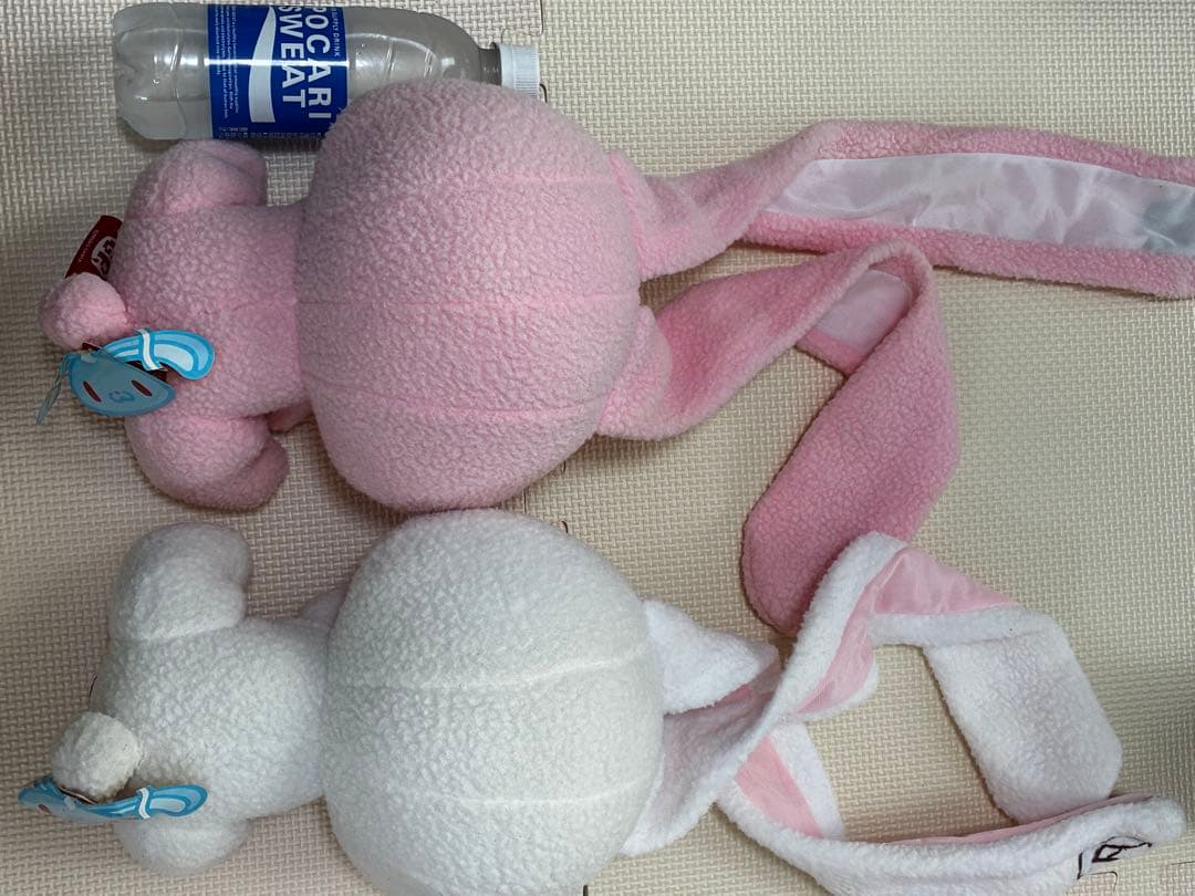 汎用うさぎセット　ピンクとホワイト
