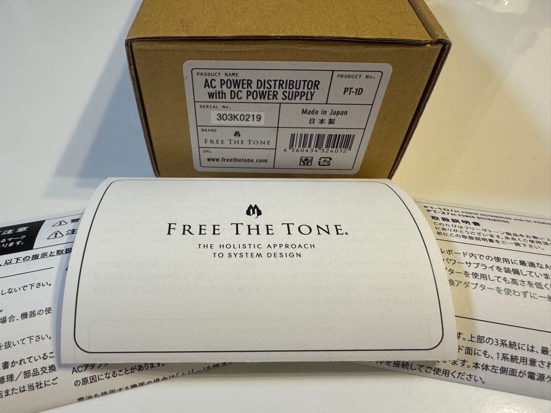 FREE THE TONE PT-1D 美品 DCケーブルなし