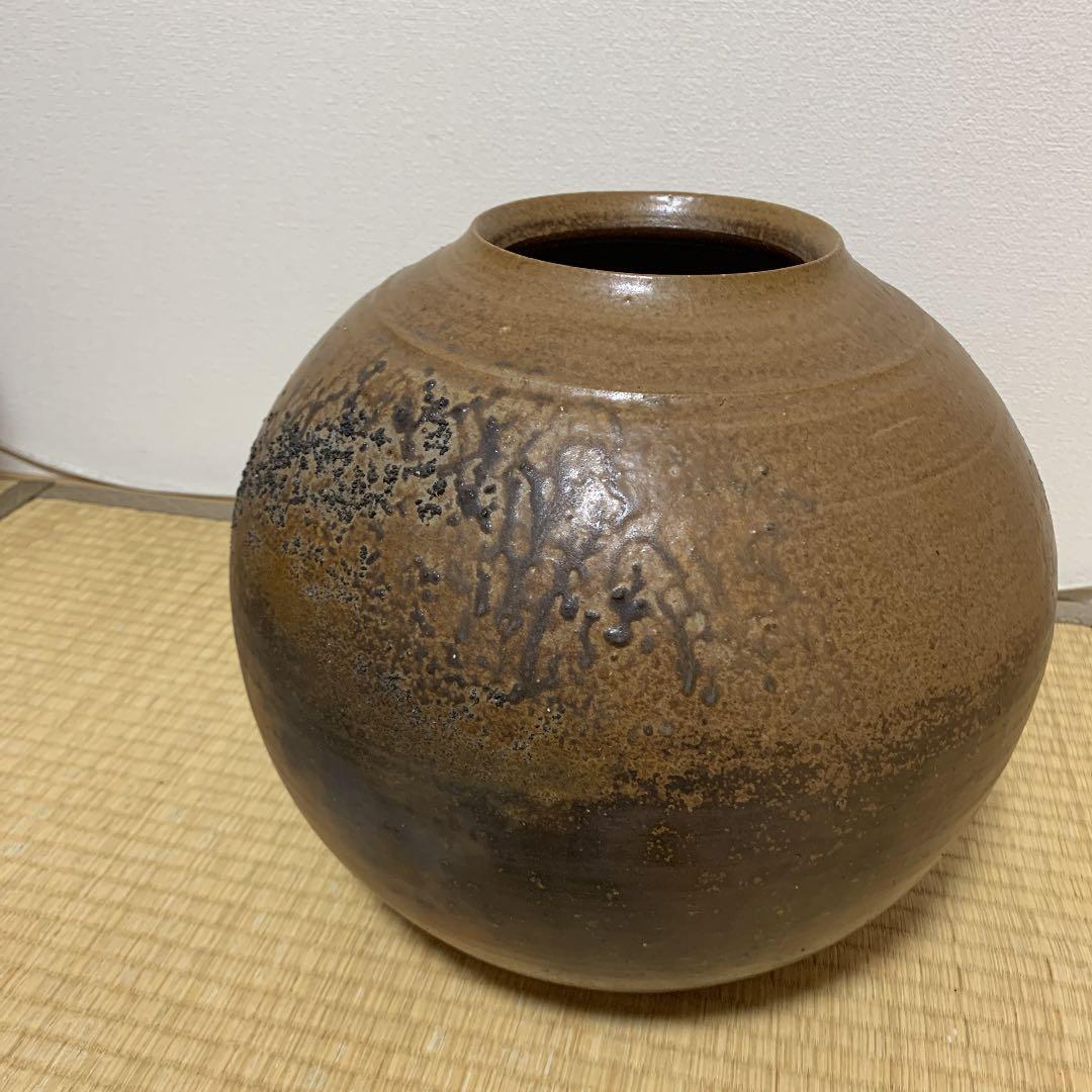 備前焼の壺