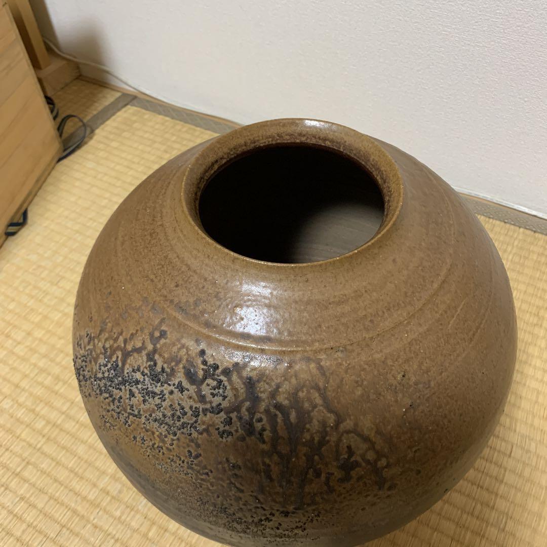 備前焼の壺