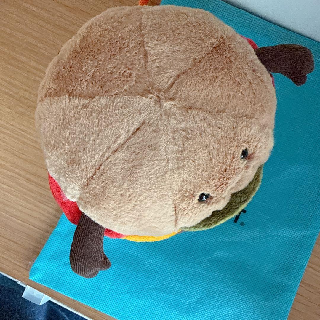  ジェリーキャット　ハンバーガーぬいぐるみ　正規品　レア