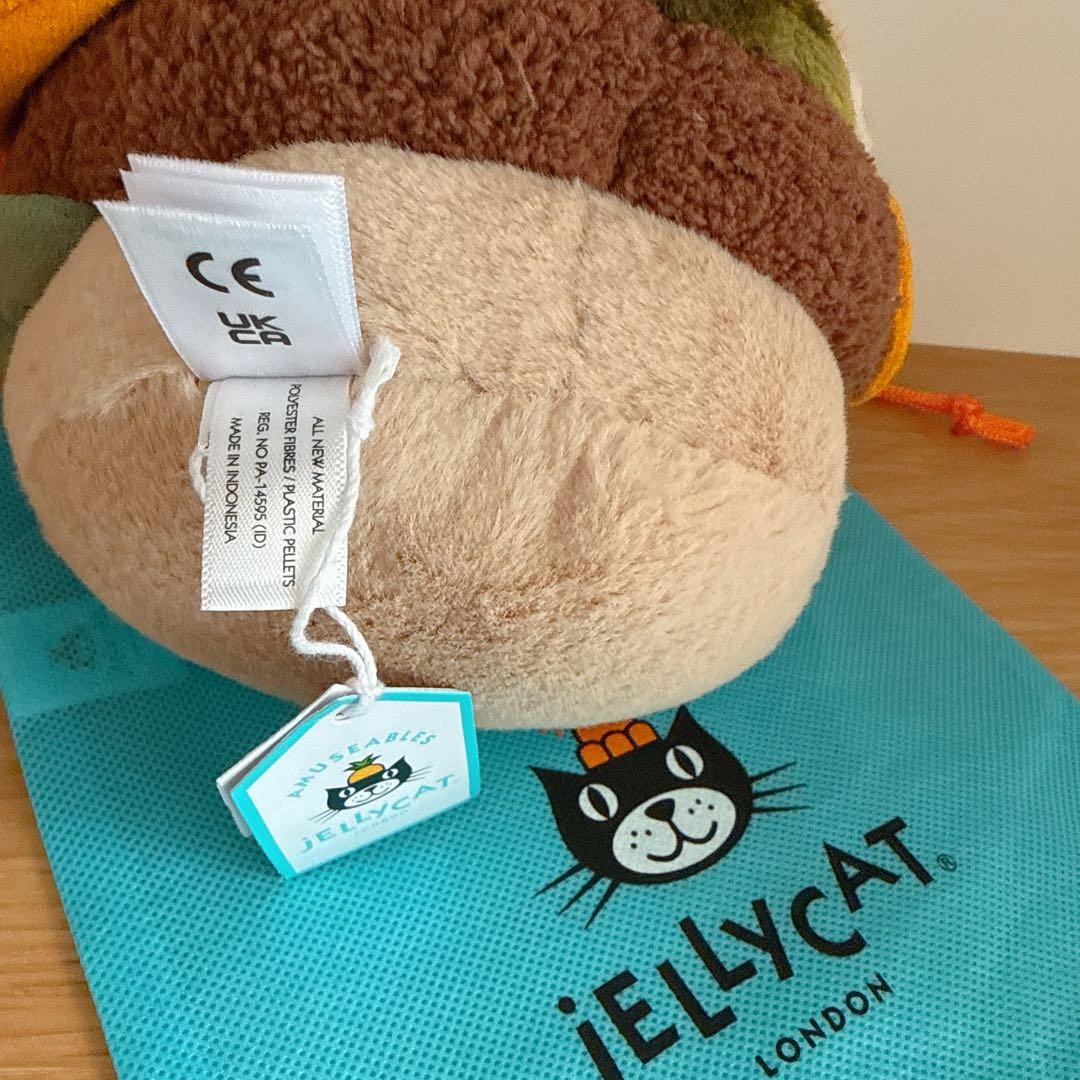  ジェリーキャット　ハンバーガーぬいぐるみ　正規品　レア