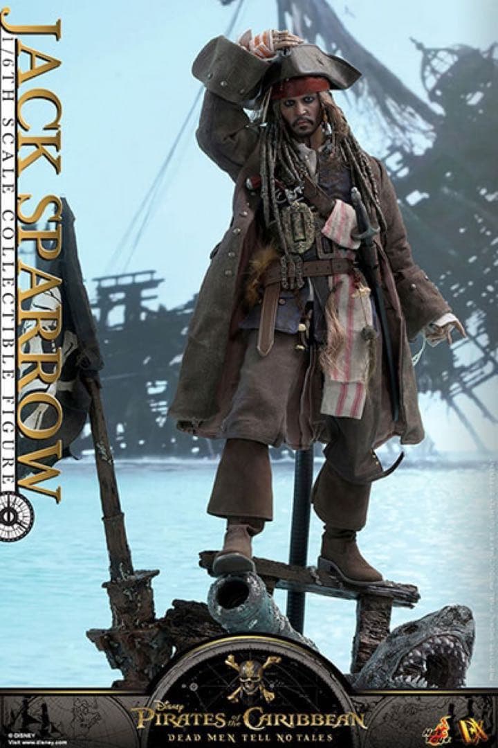 ディズニー パイレーツ・オブ・カリビアン ジャック・スパロウ 1/6