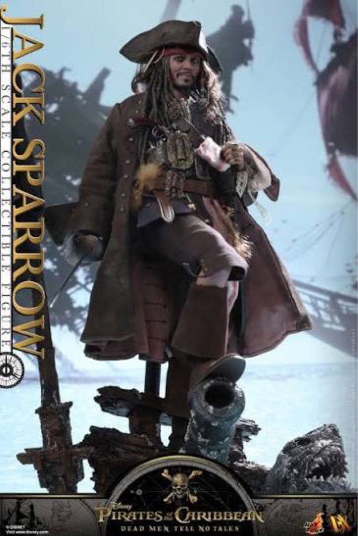 ディズニー パイレーツ・オブ・カリビアン ジャック・スパロウ 1/6