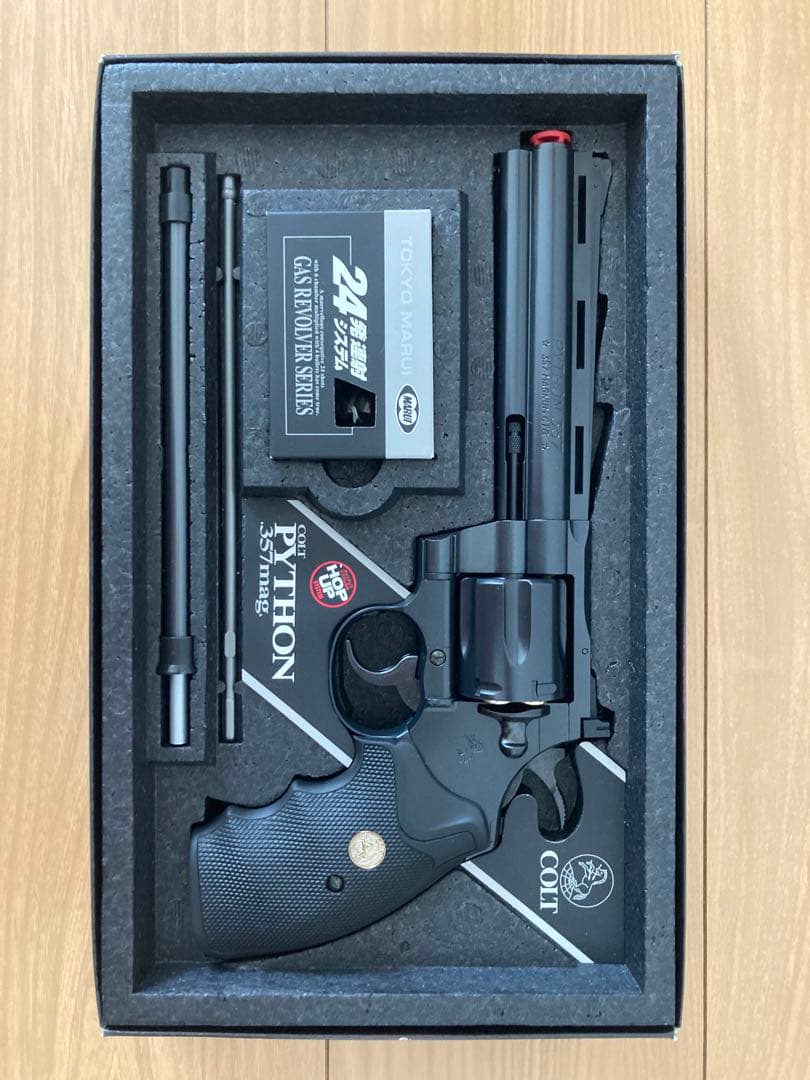 COLT PYTHON 357mag 6inch ガスガン