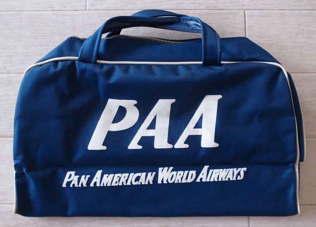 PAN AM パンナム PAA　1950年代 ボストンバッグ／エアラインバッグ