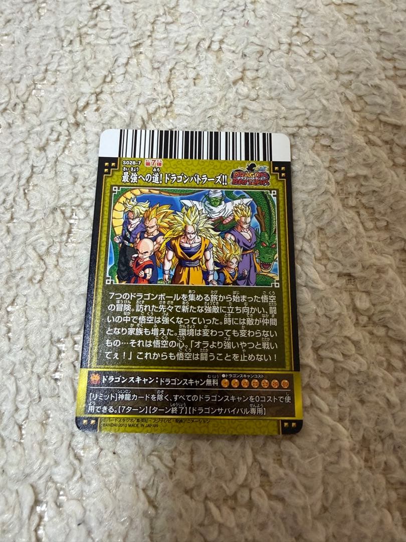 ドラゴンボール　データカードダス　神龍