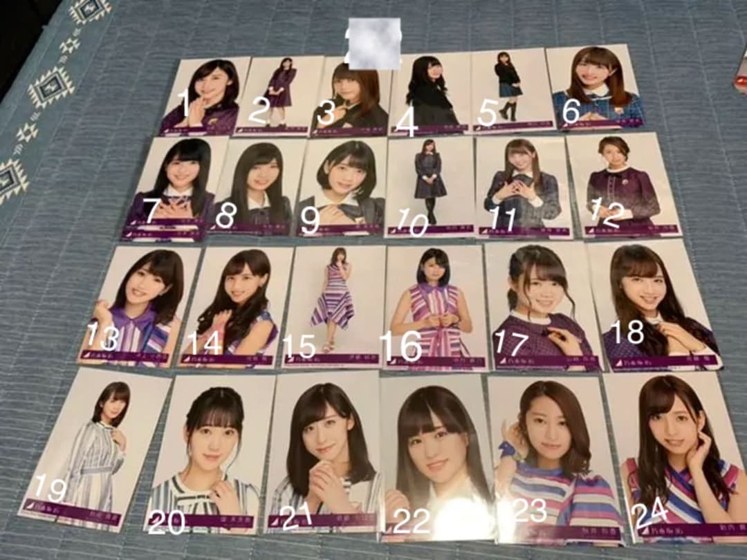 欅坂46 乃木坂46 生写真