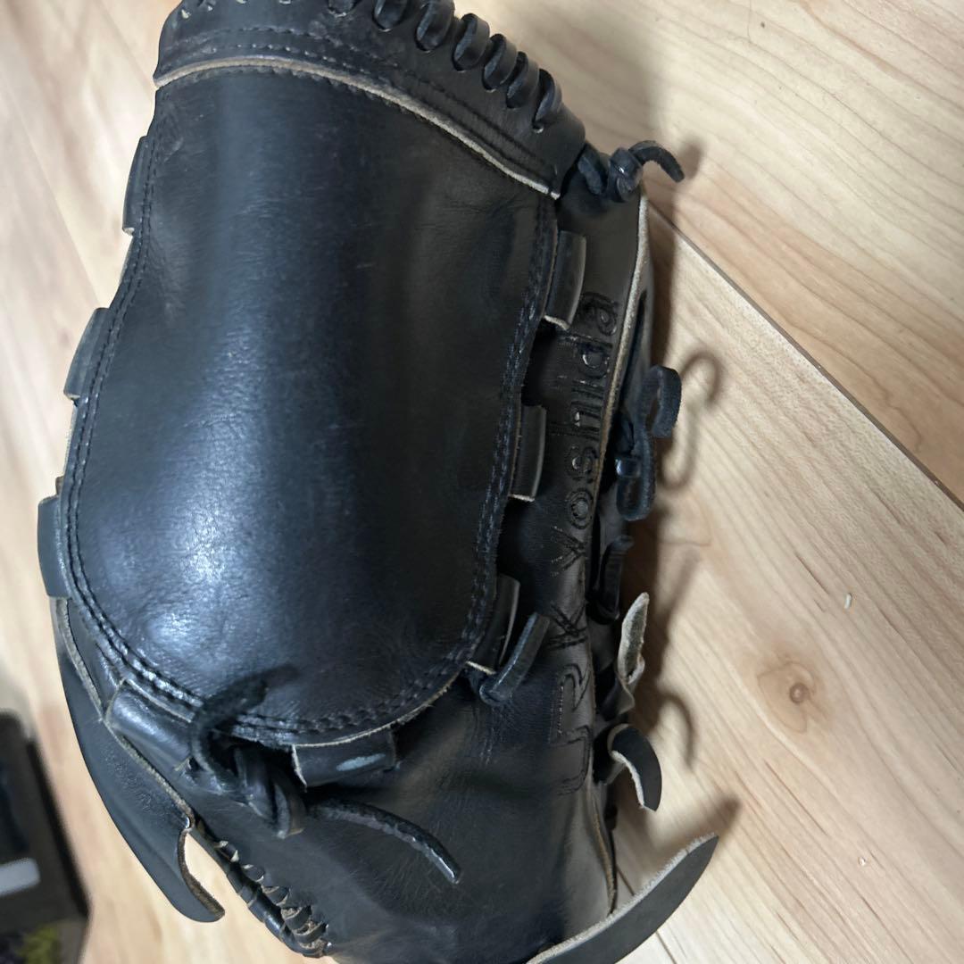 美品Nike 硬式グローブ 黒 ダルビッシュモデル