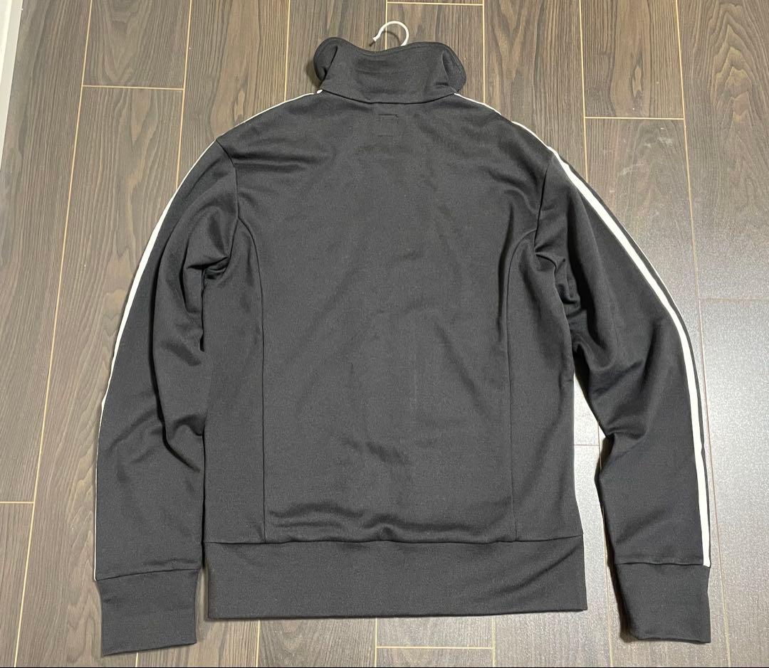 送料込み　adidas 黒 3本ライン ジャージジャケット　ヨーロッパモデル