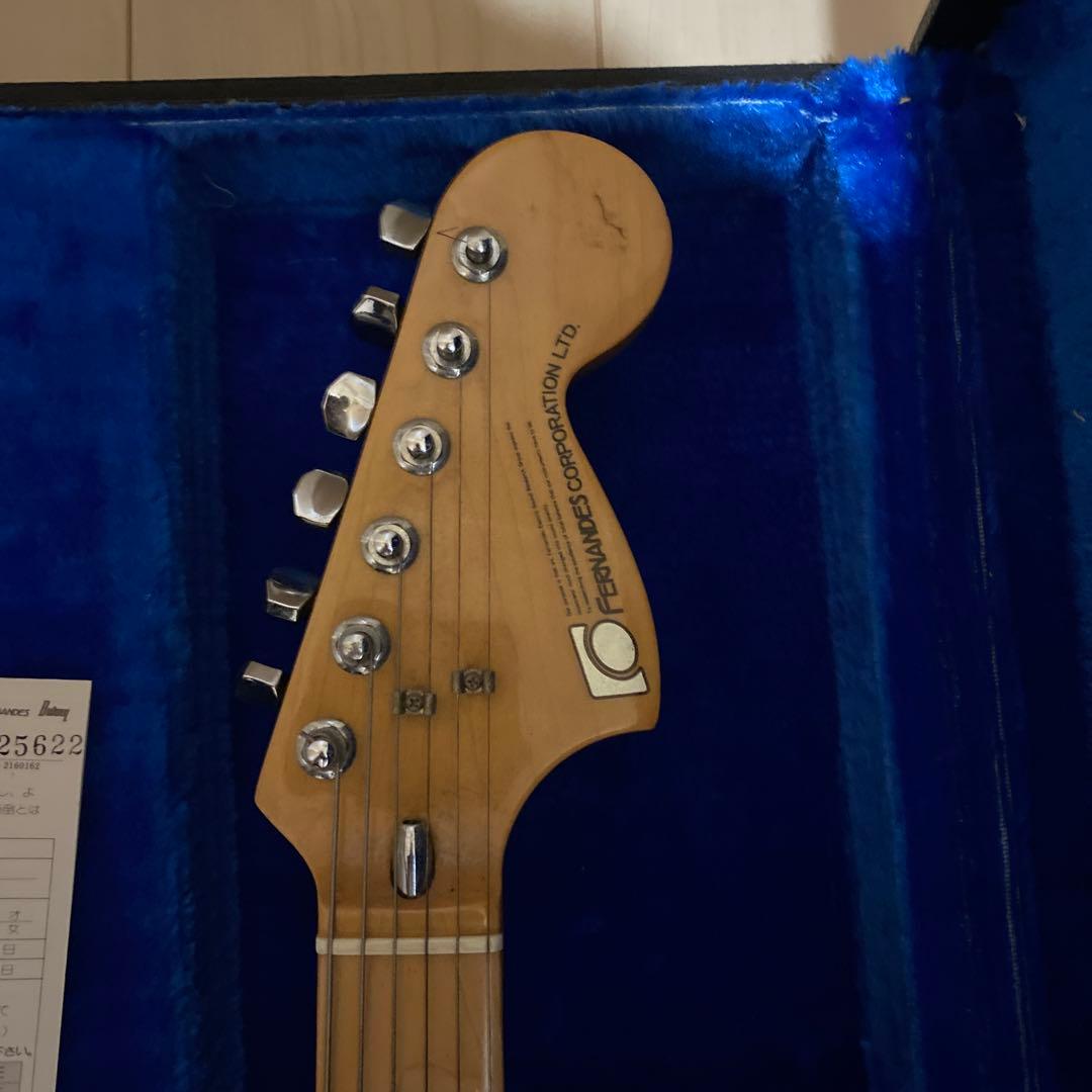 フェルナンデス　Stratocaster タイプ　サンバースト　　mod