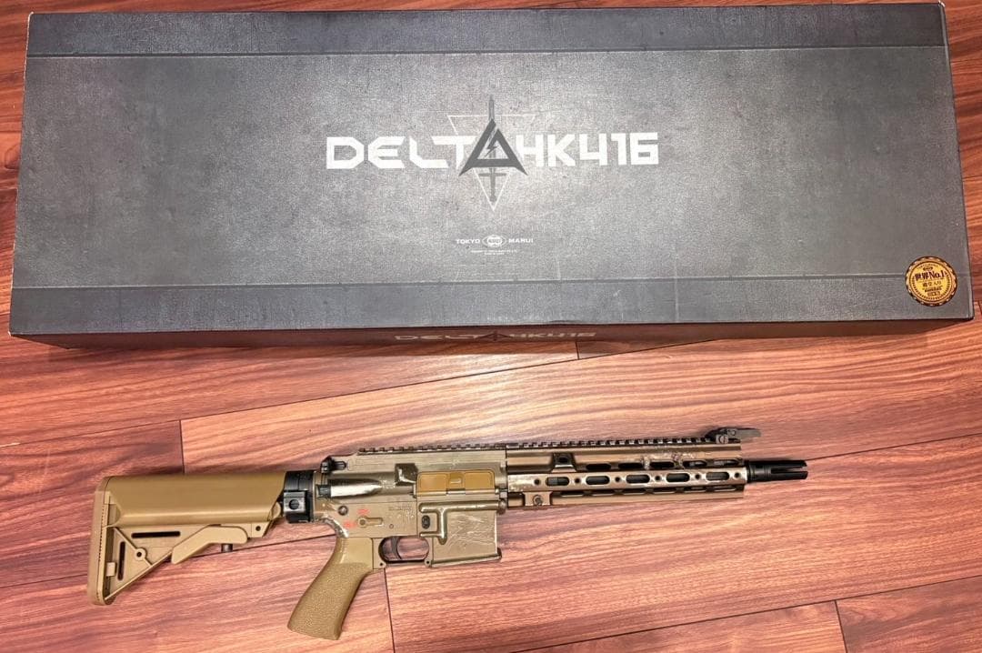 マルイ 次世代 HK416 デルタカスタム 箱アリ リポ化済み 電動ガン