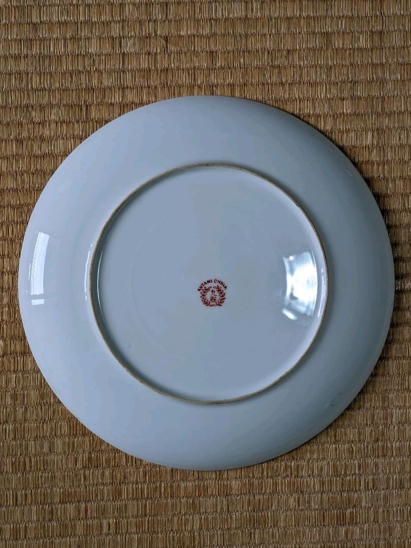 ♦ 希少！輸出用 明治九谷 楼閣山水図 飾り皿 コレクション 骨董品アンティーク
