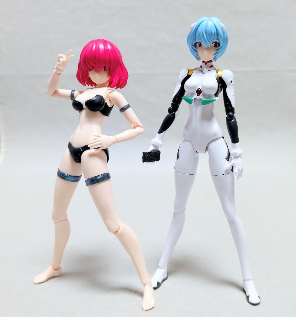 2体セット 完成品 30MP 綾波レイ(プラグスーツVer.) 組立て済
