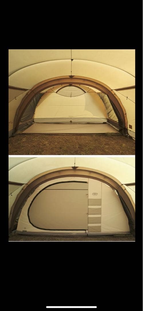 MONTERRA MONT SHELTER 前後ベスタビュール　インナーテント