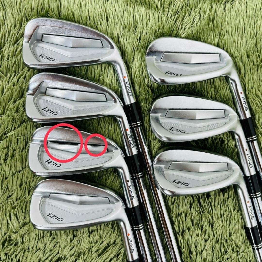 PING ピン i210 アイアン7本セット メンズゴルフ 初心者 入門 大人気
