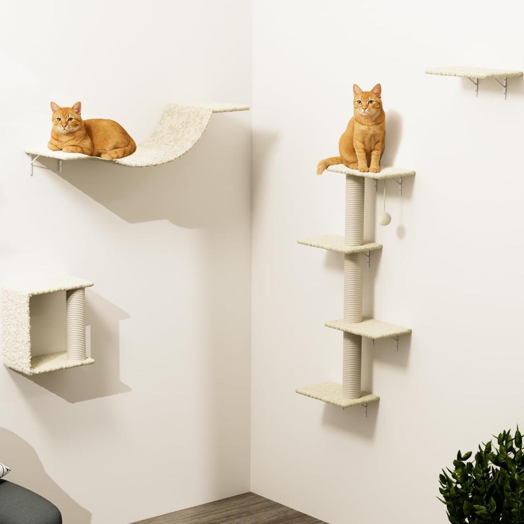 【M2830-93-65】キャットウォーク 4点セット　猫用　キャットステップ