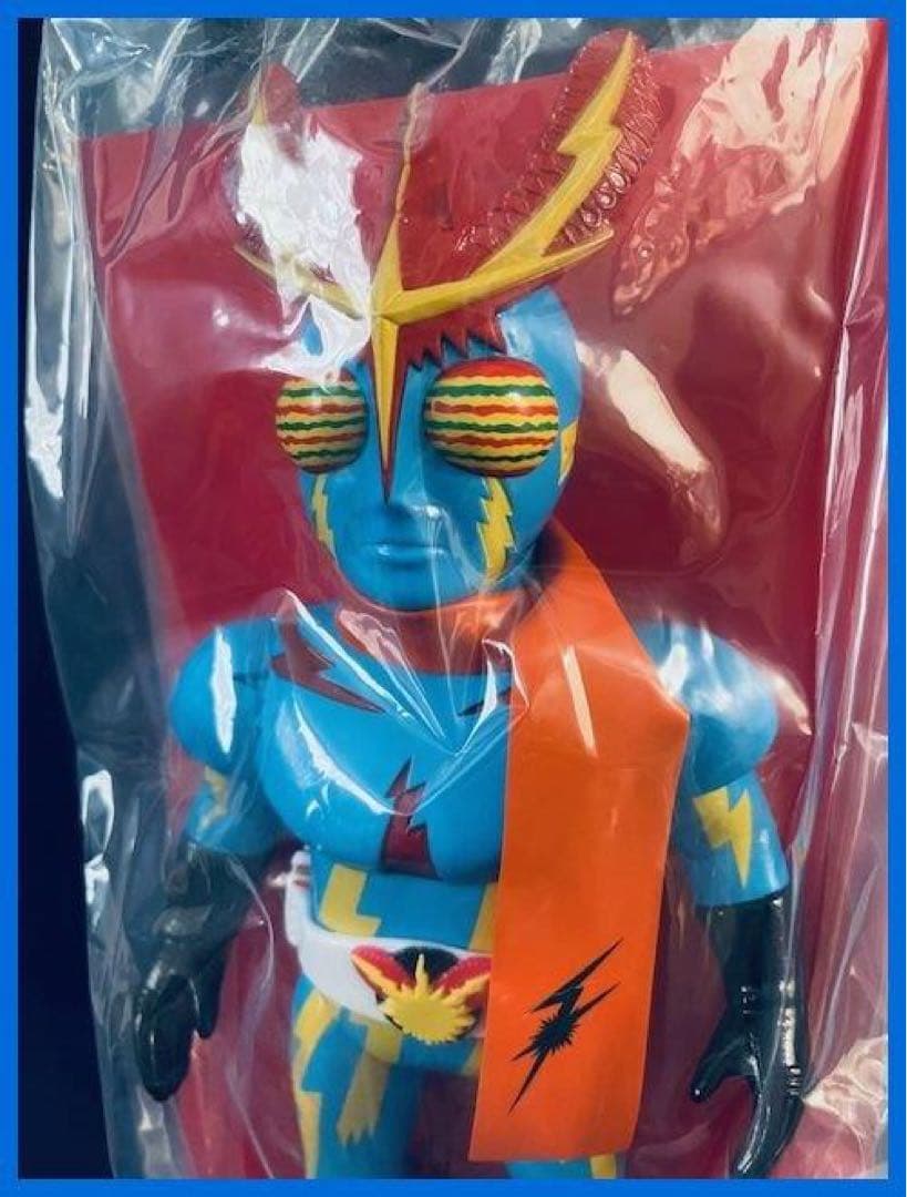 ★メディコム・トイ　東映レトロソフビ　イナズマンF（新色）未開封・新品！★