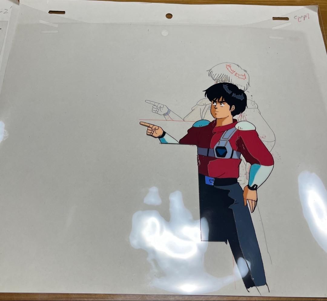 赤い光弾ジリオン セル画 JJ 2枚セット