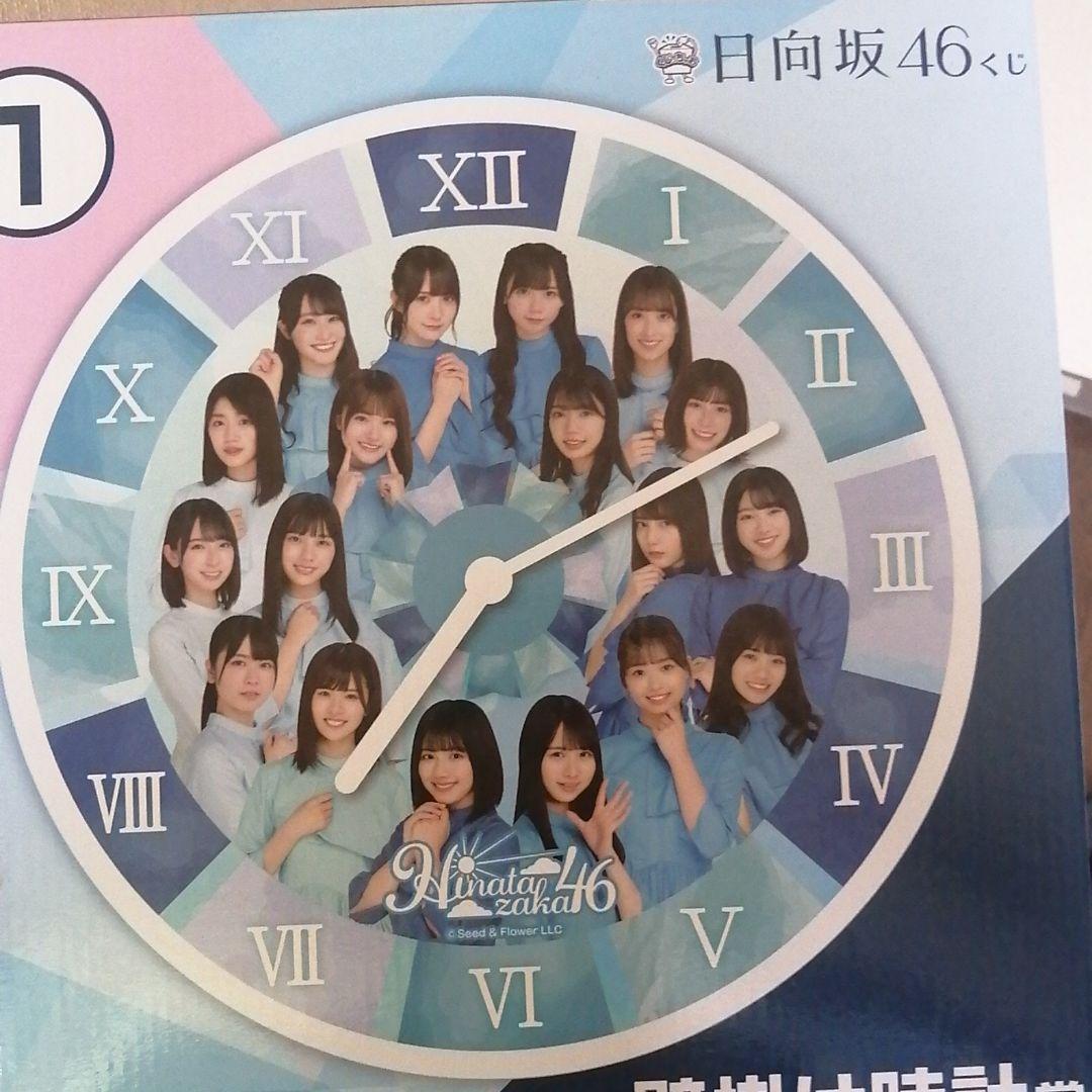壁掛け時計、日向坂46ローソン一番くじ