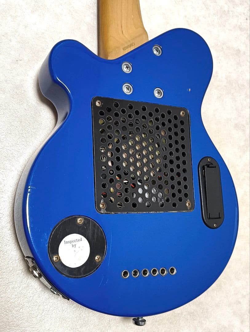 ★美品★PIGNOSE アンプ内蔵ミニギター ブルー ピグノーズ トラベルギター