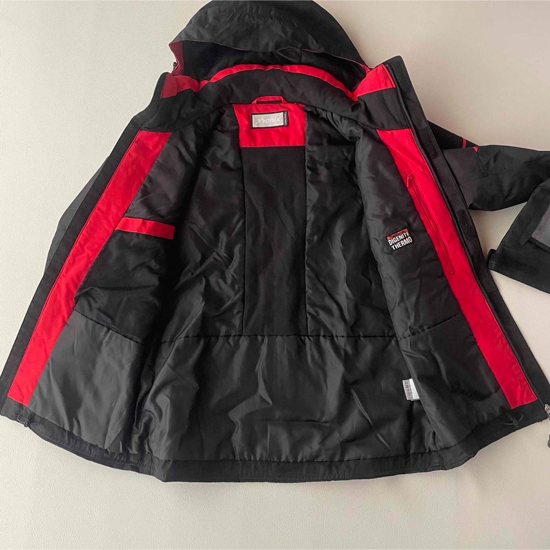 5489【美品】フェニックス 上下セット ジャケット パンツ 中綿入り ブラック