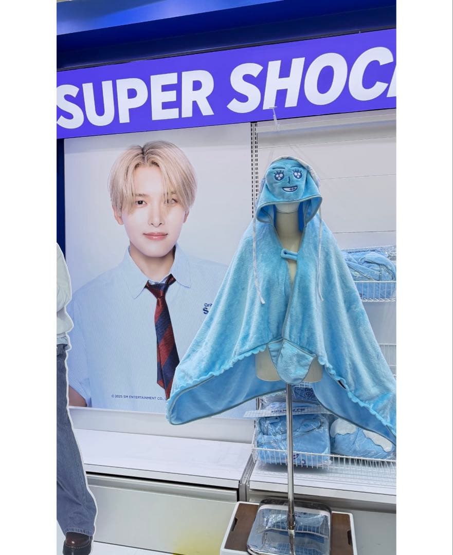 新品未使用SUPERJUNIOR SJ Market ブランケット