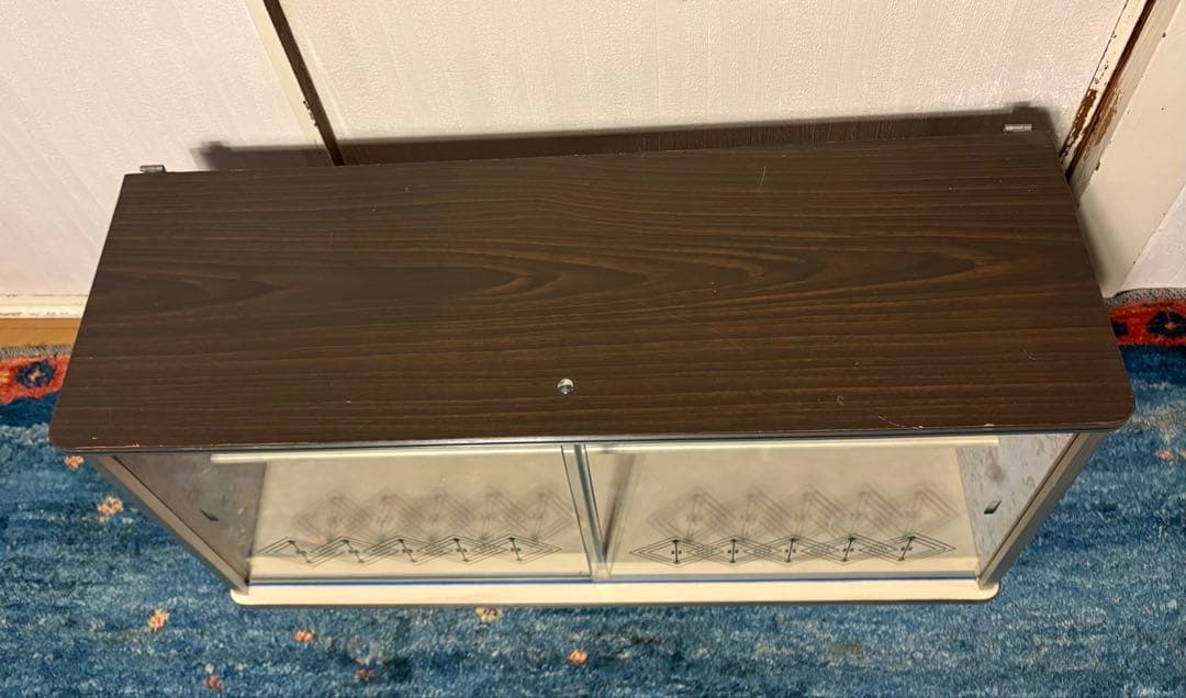 【希少】昭和レトロ MON FURNITUREガラスショーケース70’s ポップ