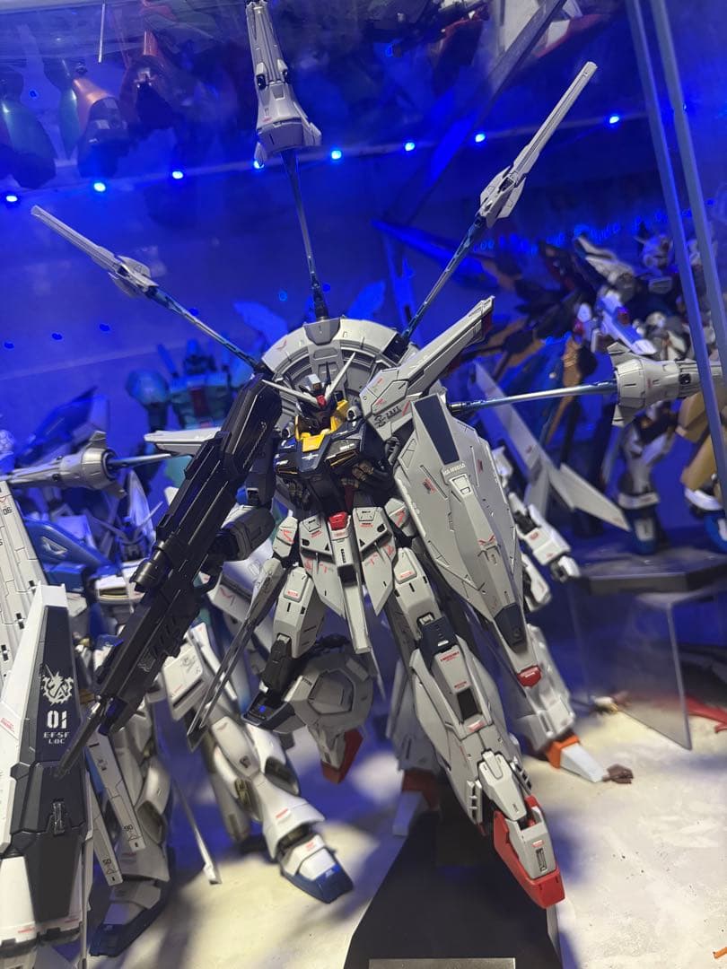 MG プロヴィデンスガンダム　塗装完成品　seed ガンダム　プラモデル