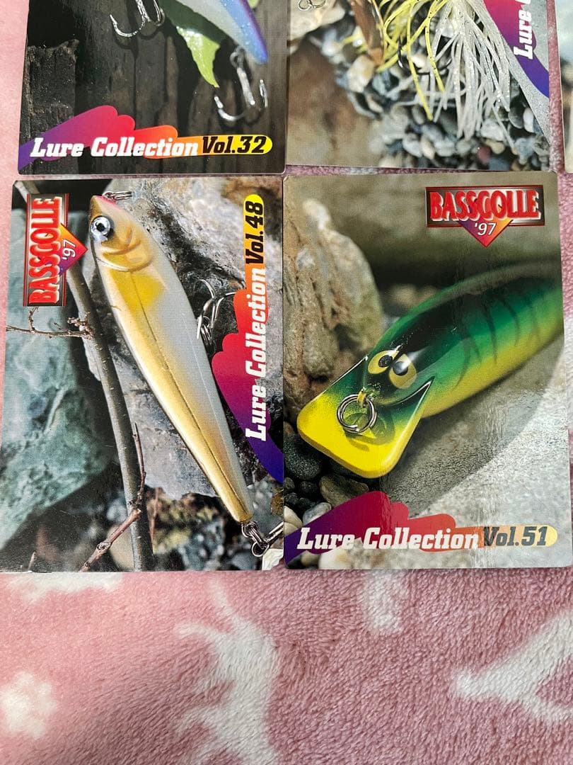 ルアートレカ　バスコレ97 まとめ売り　ルアーコレクション　カード　1997