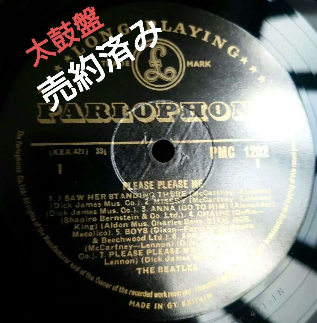 UK盤The Beatles Please Please Me