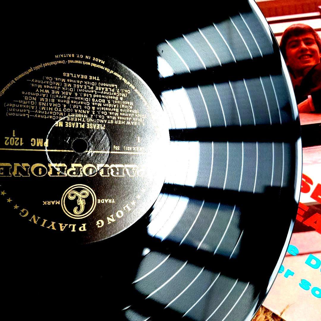 UK盤The Beatles Please Please Me