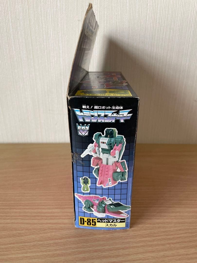 【未使用品】トランスフォーマー ヘッドマスター スカル D-85