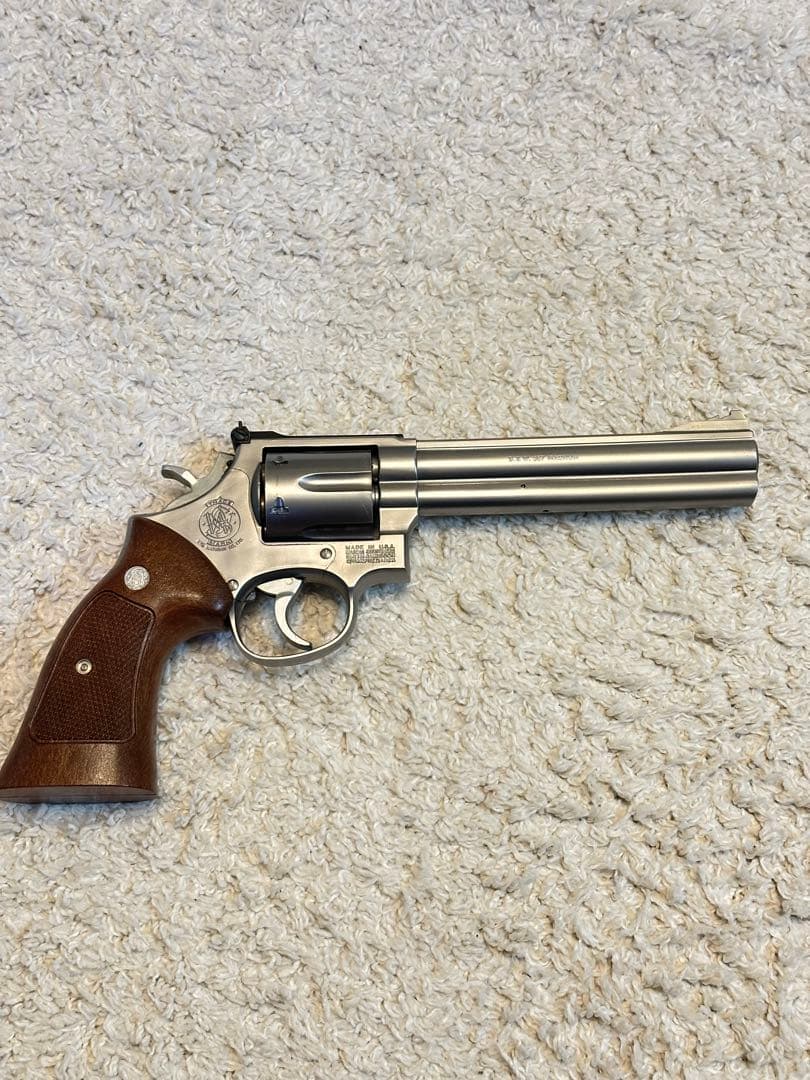 モデルガン　357マグナム　6インチ スミスアンドウェッソン　S&W
