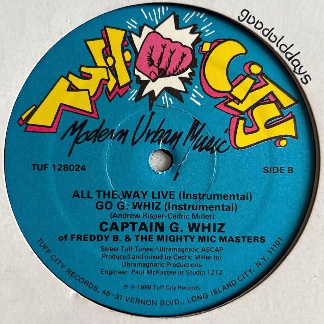 洋楽 Captain G. Whiz - All The Way Live