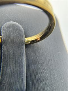 日本製》K18 シンプルバンドリング CLOSE MY RING1.73 9号